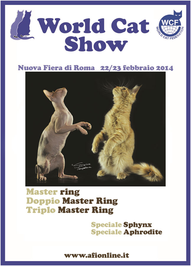 Eventi Gatti - World Cat Show a Roma