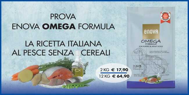 Le nuove crocchette Enova Omega