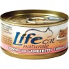 LifeCat Tonno con gamberetti 85 gr