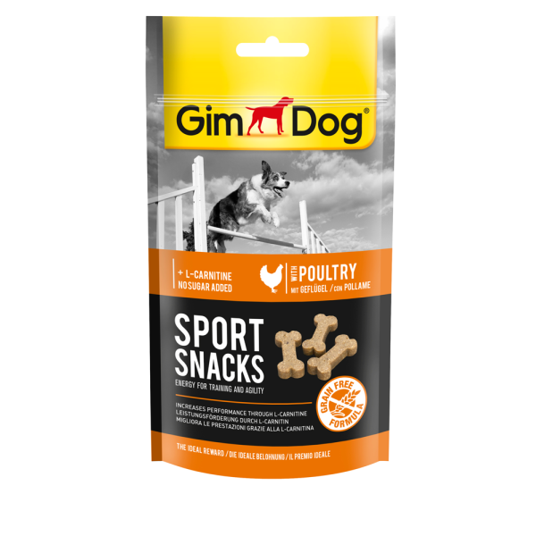 Snack per cani con pollo Gimdog Sport Snacks
