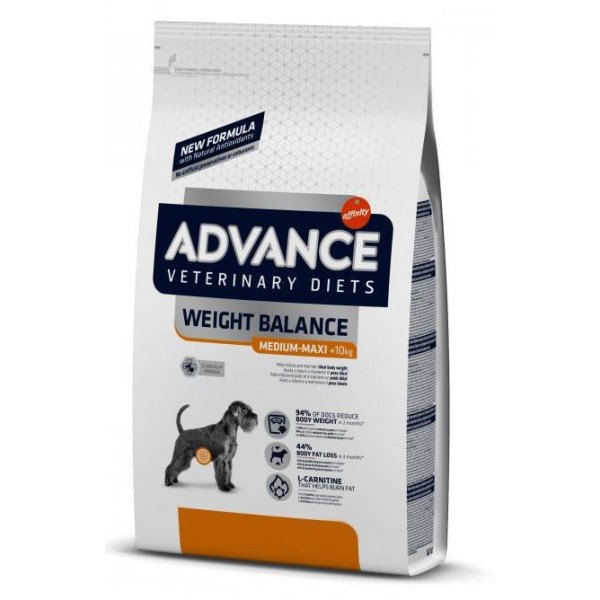 Crocchette cane Affinity Advance Veterinary Diets Weight Balance 12 Kg  (GRATIS SPEDIZIONE)