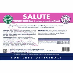 Crocchette Vet Line Salute Monoproteico Maiale 12,5 kg (GRATIS SPEDIZIONE)
