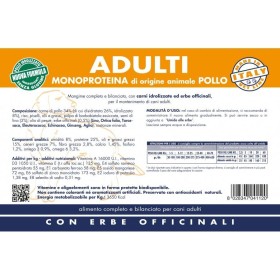 Crocchette Vet Line Adulto Monoproteico Pollo 12,5 kg (GRATIS SPEDIZIONE)