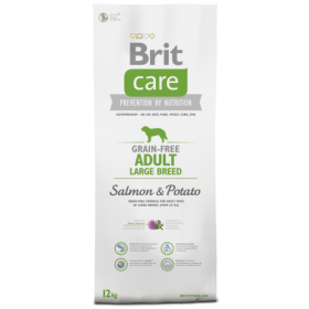 Crocchette Brit Care Adult Large Grain Free Salmone 12 Kg (GRATIS SPEDIZIONE)
