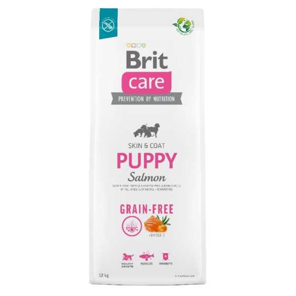 Crocchette Brit Care Puppy Grain Free Salmone 12 Kg