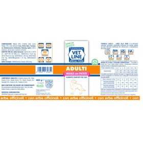 Vet Line Umido Cane Adulti Maiale e Patate 400 gr