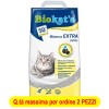 Lettiera per gatti carbone attivo Biokat's Bianco EXTRA classic 10 Kg