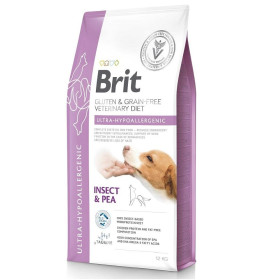 Brit Care Veterinary Diet Ultra Hypoallergenic Insetti e Piselli 12 Kg (GRATIS SPEDIZIONE)