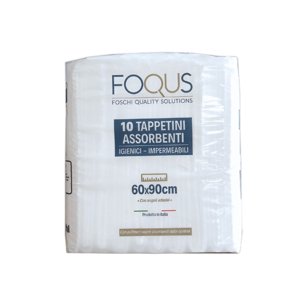 Tappetini - 10 Traversine per cani Foqus 60x90 cm