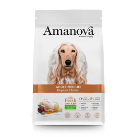 Amanova cane Adult Medium Exquisite Pollo 12 kg (GRATIS SPEDIZIONE)