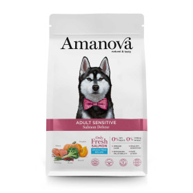 Amanova cane Adult Sensitive Salmone Deluxe 10 kg (GRATIS SPEDIZIONE)