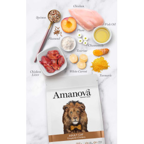 Crocchette Amanova gatto Adult Exquisite Pollo 6 kg (GRATIS SPEDIZIONE)