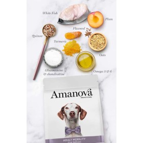 Crocchette Amanova cane Adult Mobility Pesce Delicacy 10 kg (GRATIS SPEDIZIONE)