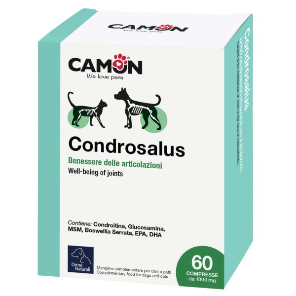 Condrosalus Condroitina e Glucosamina per cani 60 compresse x 1000 mg