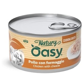 Cibo umido per gatto Oasy al Pollo con formaggio 150 gr.