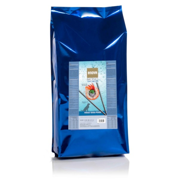 Crocchette Enova Mono Salmon per cani adulti 12 kg (GRATIS SPEDIZIONE)