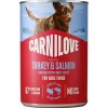 Cibo umido cane Carnilove Tacchino e Salmone Adult 400 gr