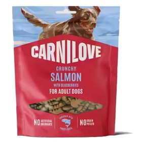 Biscotti per cani Carnilove Salmone e Mirtilli 200 gr