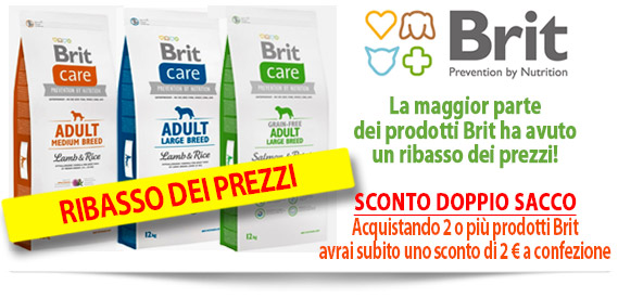 Brit Care ribasso dei prezzi!