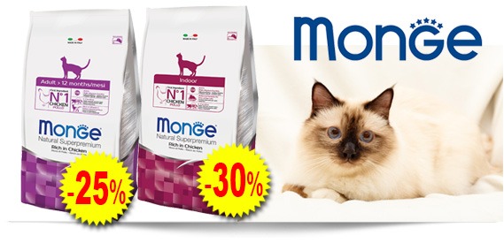 crocchette gatto Monge offerta