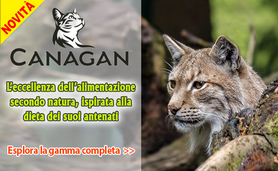 NOVITA': croccantini gatto Canagan - L’eccellenza dell’alimentazione secondo natura, ispirata alla dieta dei suoi antenati