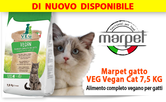 Marpet V.E.G. Vegano Gatto di nuovo disponibile