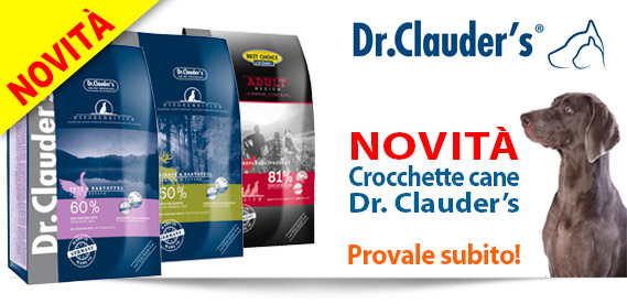 Novità: Crocchette per cani Dr. Clauder's