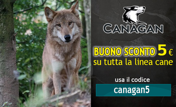 BUONO SCONTO 5 € su tutta la linea Canagan cane - utilizza il codice canagan5