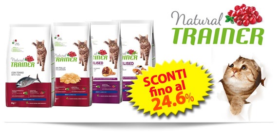 Trainer Natural gatto sconti fino al 24.6%