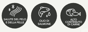 Salute del pelo e della pelle - Olio di Salmone - Alto contenuto di carne