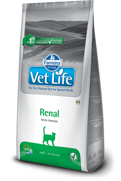 Farmina Vet Life Renal feline, alimentazione gatto insufficienza renale