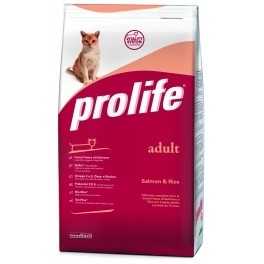 Offerta Gatto Prolife Cat Adult Salmone & Riso 1,5 kg 