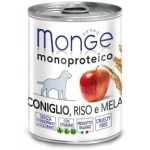 Specifiche sugli alimenti umidi Monge per cani