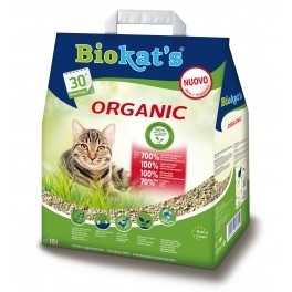 Lettiera per gatti Biokat's Organic per WC