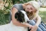 Cane con tumore di sticker e pericolosità per le donne