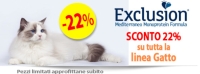 Crocchette Brit nuovamente disponibili ed Exclusion gatto in Offerta