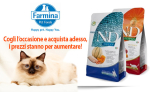 Farmina crocchette per gatti e cani approfitta prima degli aumenti
