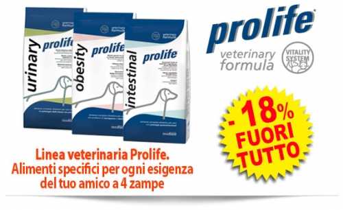 Fuori tutto sui prodotti della linea Prolife Veterinary Formula