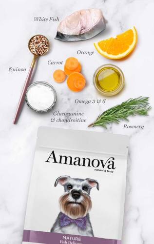 Per il benessere del tuo cane senior: scopri Amanova Mature