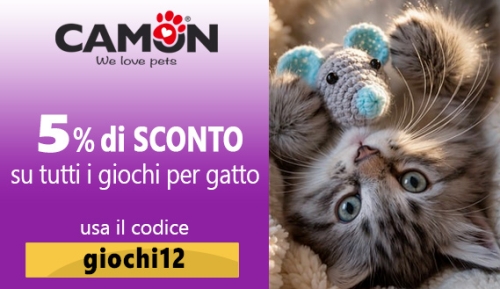 Tanti prodotti in Offerta e sconti sui giochi per gatti